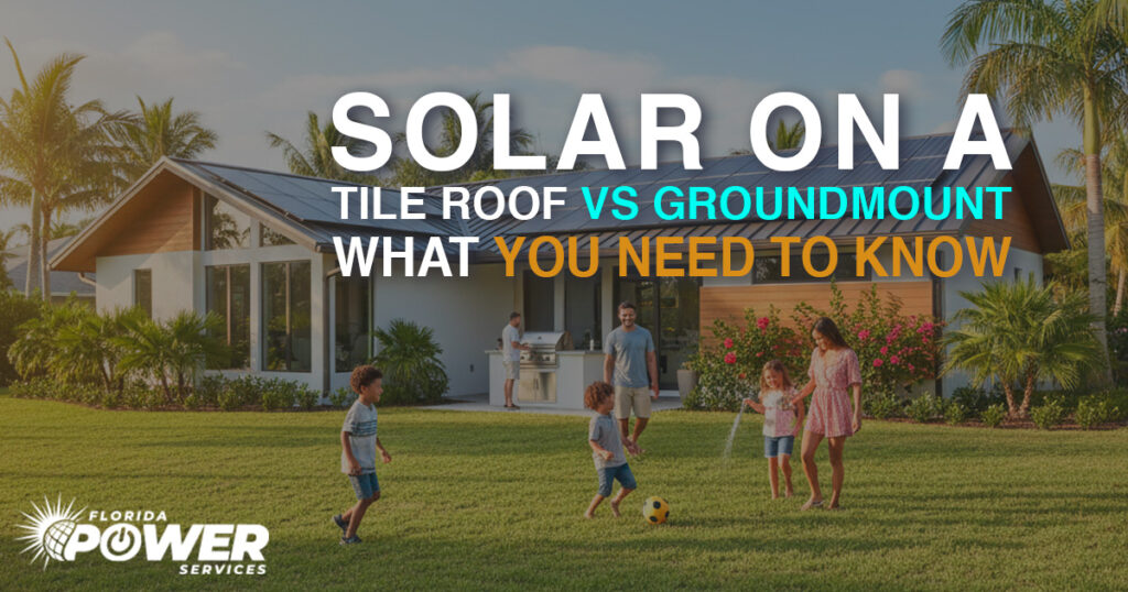 Solar on a Tile Roof vs Ground Mount: What You Need to Know 🏡⚡